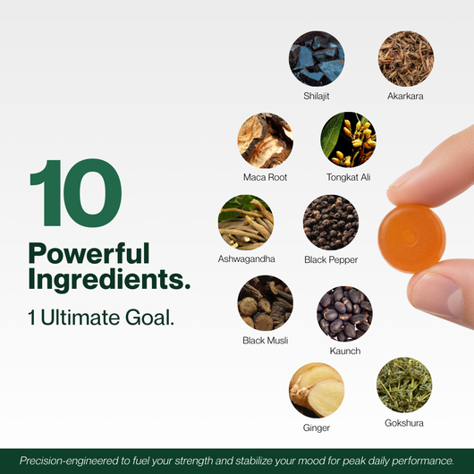 PrimalEdge™ 10-in-1 Alpha Gummies