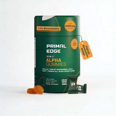 PrimalEdge™ 10-in-1 Shilajit Gummies