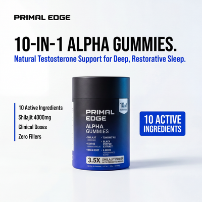 10 in 1 Alpha Gummies - For Sleep & Testosterone Support