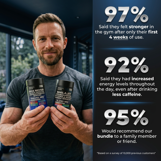 PrimalEdge™ 24 in 1 Sea Moss & Shilajit Bundle