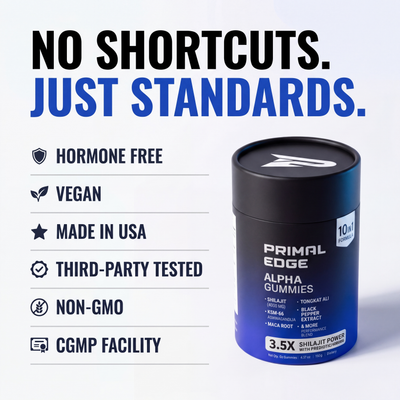 PrimalEdge™ 10-in-1 Alpha Gummies
